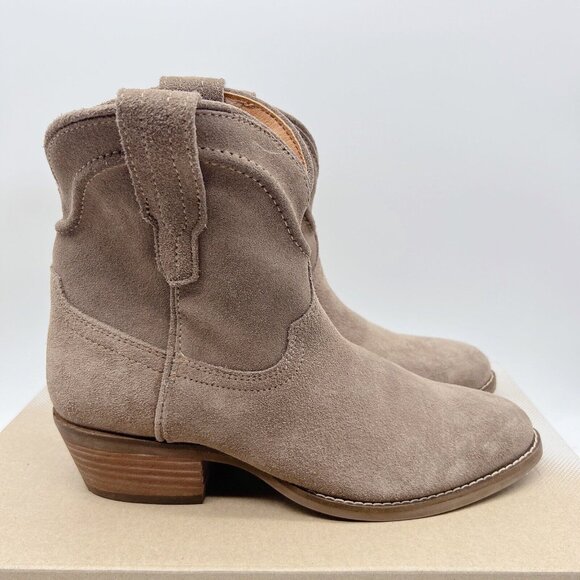 Dingo Tumbleweed Women’s Ankle Boots Casual Booties Sand Suede Leather US 7.5 - Picture 6 of 13